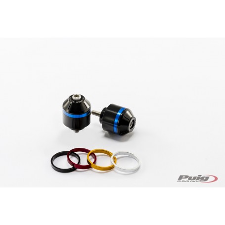 Puig Short Bar End W/Rings FJR1300A/As 01-15 Black
