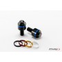Puig Short Bar End W/Rings Mv Agusta Brutale 675 Black
