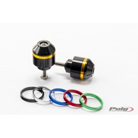 Puig Short Bar End W/Rings Honda Cb500F/X Black