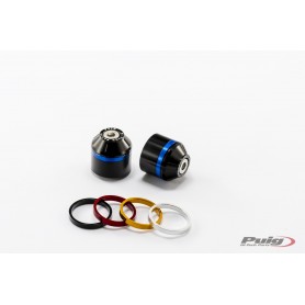 Puig Short Bar End W/Rings BMW F800GS Black