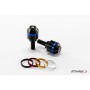 Puig Short Bar End W/Rings BMW F800R Black