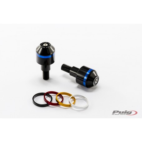 Puig Short Bar End W/Rings BMW C600Sport/C650Gt Black