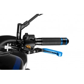 Puig Brake Lever 3.0. Black Exten/Blue Selector/Green