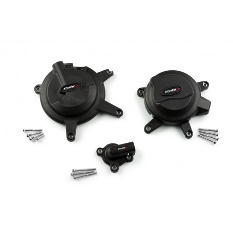 Puig Kit 3 Caps Engine Cover Kawsaki Ninja 400 18-19