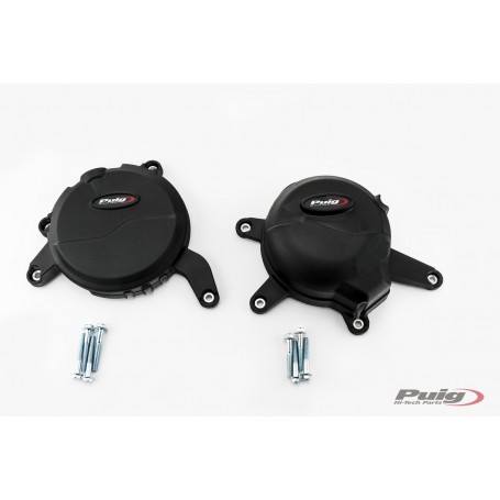 Puig Engine Protective Cover KTM 390 Duke/Rc390 Black