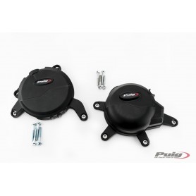 Puig Kit 3 Caps Engine Cover KTM 390 Duke/Rc390 Black