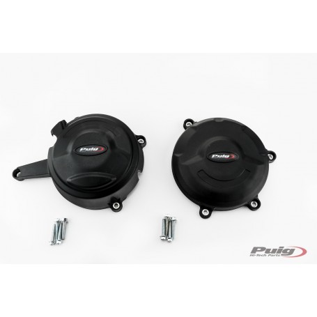 Puig Engine Protective Cover Ducati 1199 Panigale Black