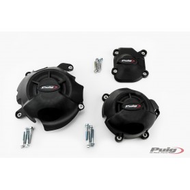 Puig Kit 3 Caps Engine Cover Kawasaki Z800/Z800E 13-16