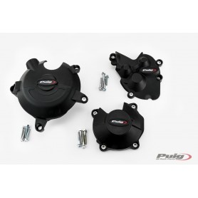 Puig Kit 3 Caps Engine Cover Kawasaki Zx-6R 09-16 B
