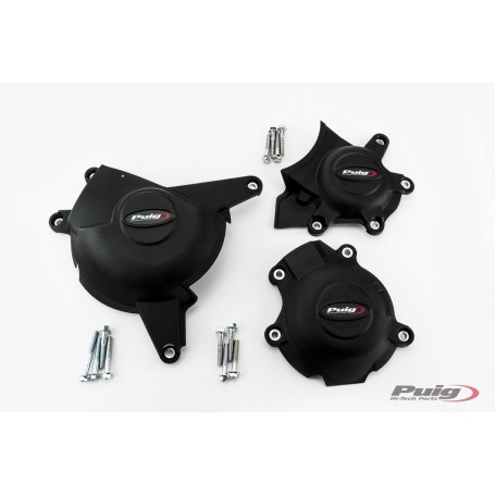 Puig Kit 3 Caps Engine Cover Suzuki GSX-R1000/R 17-18