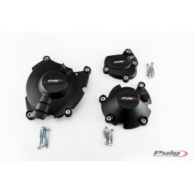 Puig Kit 3 Caps Engine Cover Yamaha YZF-R1 /M Black