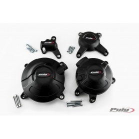Puig Kit 4 Caps Engine Cover Yamaha MT-09/MT-09 Sp Black