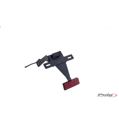 Puig License Support Yamaha Tmax 12-16 Black