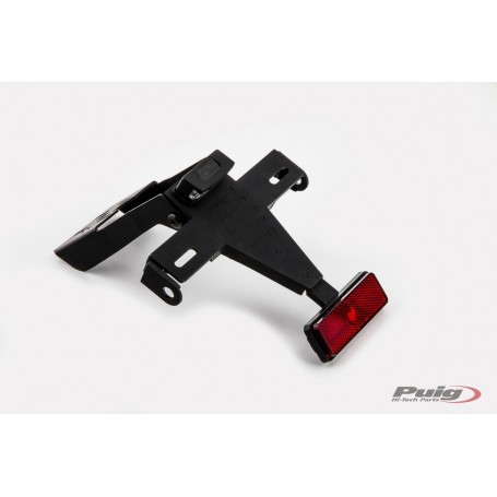 Puig License Support Yamaha YZF R6 06-07Black Adjust