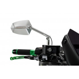 Puig Rear Mirror Mod Gti Homolog. L/Dcho Aluminium