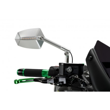 Puig Rear Mirror Mod Gti Homolog. L/Dcho Aluminium