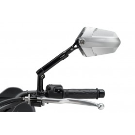 Puig Rear Mirror Mod Explorer Homolog. Left Black-Al
