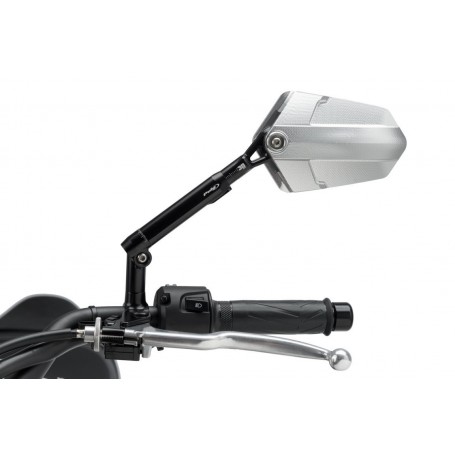 Puig Rear Mirror Mod Explorer Homolog. Right Aluminium