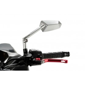 Puig Rear Mirror Mod F1.1 No Homologated S/Left Aluminiumm
