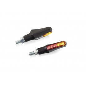 Puig Turn Light Del. Mod Curve Homologated Black