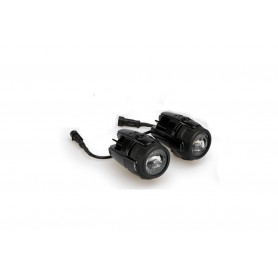 Puig Kit Auxiliary Lights Beam Homo. + Clamps Black