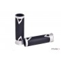 Puig Grips By Pair Puig Hi-Tech Radical Aluminium Silver