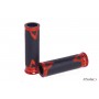Puig Grips By Pair Puig Hi-Tech Radical Aluminium Red