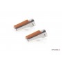 Puig Footpegs Vintage+Rubber Right/Leftt Silver