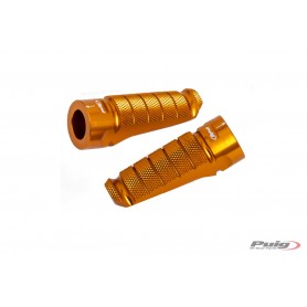 Puig Pair Footrests Hi-Tech Racing Right/Left Gold