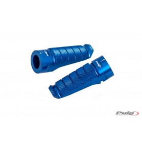 Puig Pair Footrests Hi-Tech Pilot Right/Left Blue
