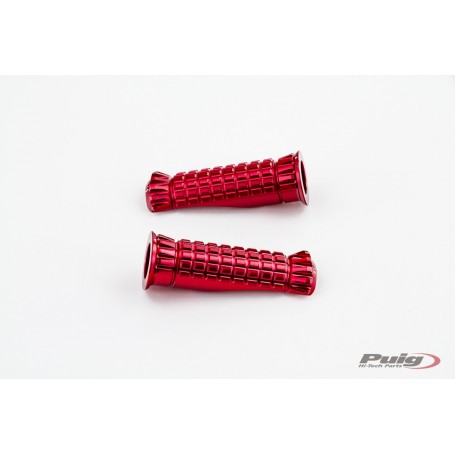 Puig Footpegs R-Fighter Piloto Right/Leftt Red