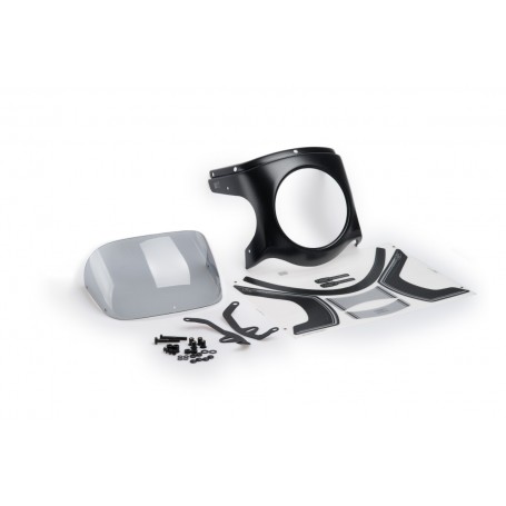Puig Semifairing Carbon Diam.180 mm Smoke