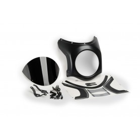 Puig Semifairing Carbon Diam.195 mm Screen Black