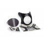 Puig Semifairing Carbon Diam.195 mm Screen Smoke