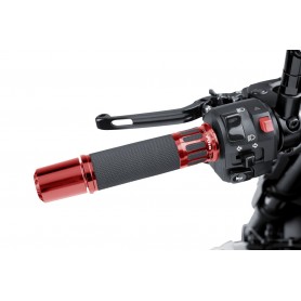 Puig Grips By Pair Puig Hi-Tech Racing Red