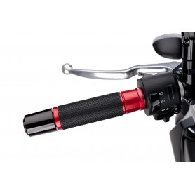 Puig Grips By Pair Puig Hi-Tech Ascent 119 mm Red