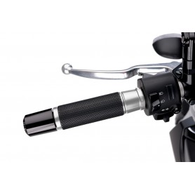 Puig Grips By Pair Puig Hi-Tech Ascent 119 mm Silver