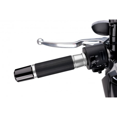 Puig Grips By Pair Puig Hi-Tech Ascent 119 mm Silver