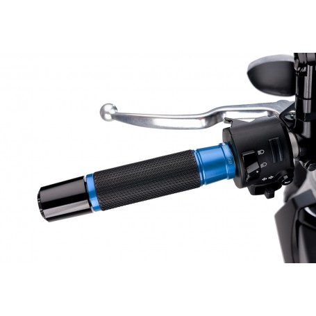 Puig Grips By Pair Puig Hi-Tech Ascent 119 mm Blue