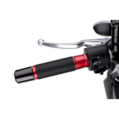 Puig Grips By Pair Puig Hi-Tech Ascent 123 mm Red