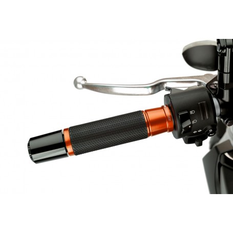 Puig Grips By Pair Puig Hi-Tech Ascent 123 mm Orange
