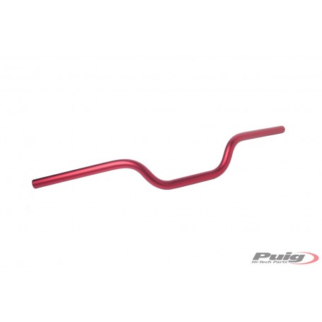 Puig Handlebar 22 mm/Height 76 mm Red