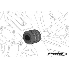 Puig Crash Pads Especial Yamaha XSR700 16-18 Black