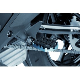 Puig Footpegs Hi-Tech Enduro Right/Leftt Silver