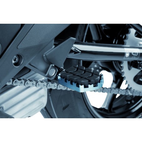 Puig Footpegs Hi-Tech Enduro Right/Leftt Silver