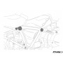 Puig Chassis Plugs Kawasaki Z900Rs 18- Black