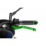 Puig Unfoldable Clutch Lever 3.0. Green Selector Black