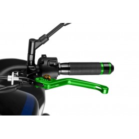 Puig Unfoldable Clutch Lever 3.0. Green Selector Go