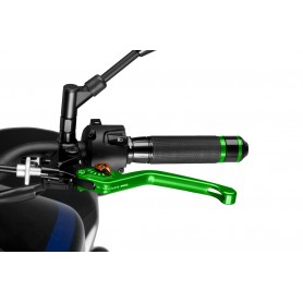 Puig Unfoldable Clutch Lever 3.0. Green Selector Or