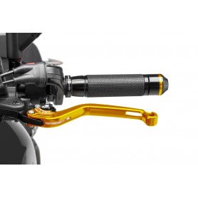 Puig Unfoldable Clutch Lever 16 Gold Selector Black